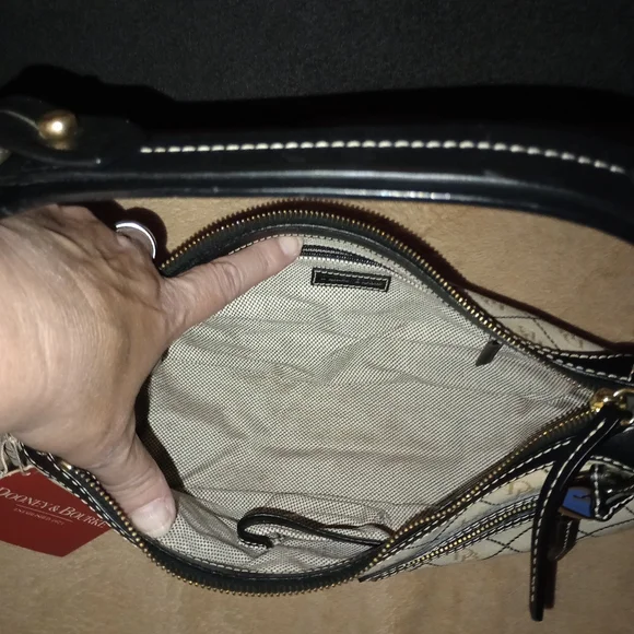 NWT Dooney & Bourke Moon Bag - Picture 9 of 14